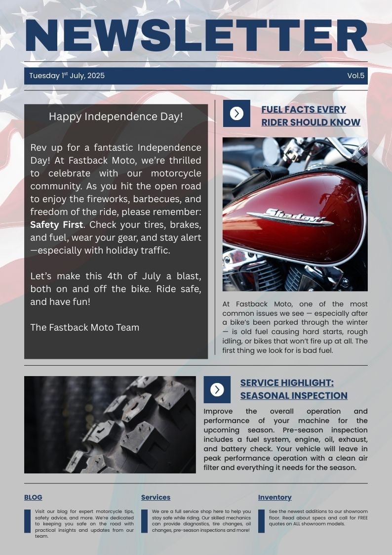 Fastback Newsletter Vol. 3